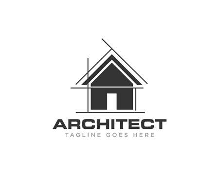 Architect Construction  Design Vectorのイラスト素材