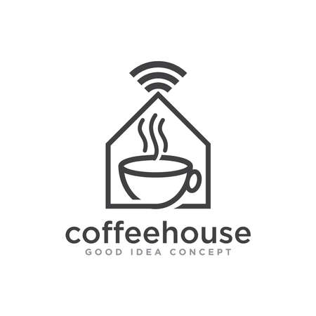 Coffee Logo Icon Design Vectorのイラスト素材