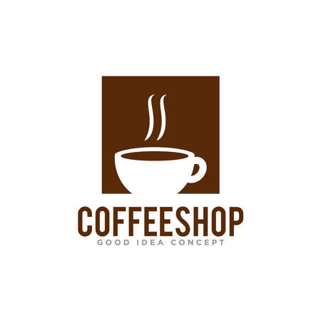 Coffee Logo Icon Design Vectorのイラスト素材