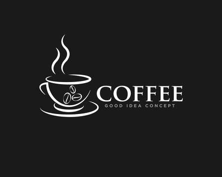 Coffee Logo Icon Design Vectorのイラスト素材
