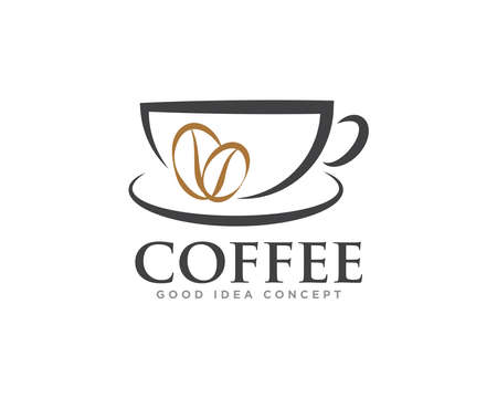 Coffee Logo Icon Design Vectorのイラスト素材