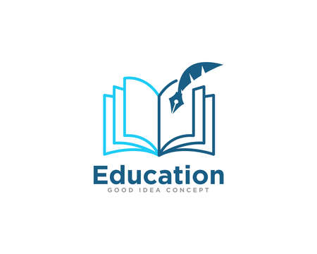 Education and Graduation Logo Design Vectorのイラスト素材
