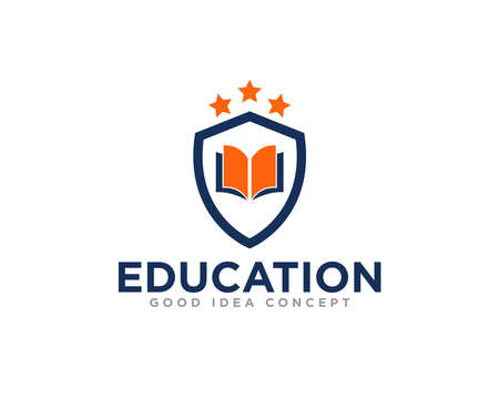 Education and Graduation Logo Design Vectorのイラスト素材