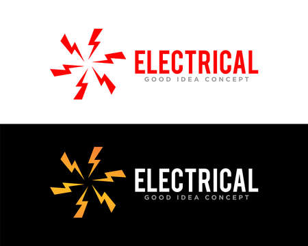 Electrical Logo Design Vectorのイラスト素材