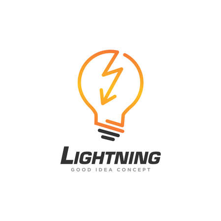 Electrical Logo Design Vectorのイラスト素材