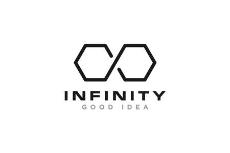 Infinity Creative Logo Design Vectorのイラスト素材