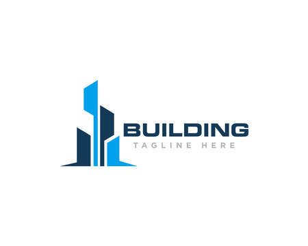 Building Construction Logo Design Vectorのイラスト素材