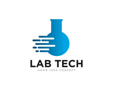 Lab Logo Icon Design Vectorのイラスト素材