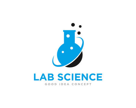 Lab Logo Icon Design Vectorのイラスト素材