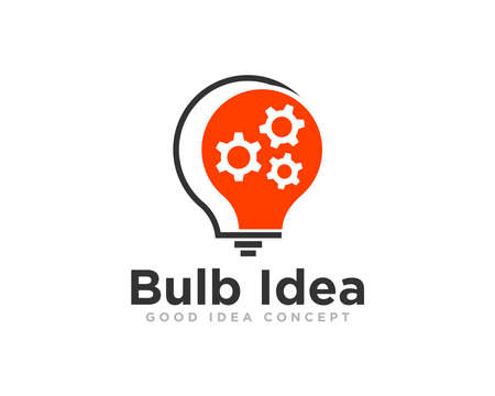 Light Bulb Logo Icon Design Vectorのイラスト素材
