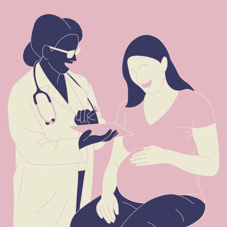 illustration of healthcare and medical conceptのイラスト素材