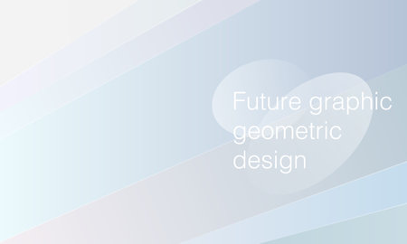 Abstract Background. Future graphic geometric design. Trendy and vibrant modern style.のイラスト素材