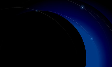 Abstract background modern minimal. Dynamic shapes composition. Vector illustrationの写真素材