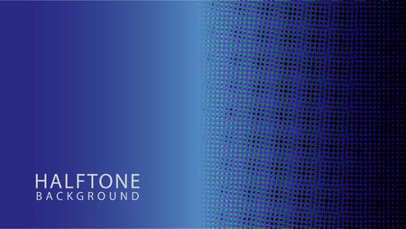 Colorful Halftone Background Design Template,Modern Pop Art, Abstract Dots Pattern Illustrationのイラスト素材