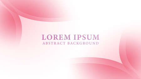 Beautiful Pinky Frame Vector Illustration. Colorful Soft Abstract Background Design Template. Soft Baby Pink Color Theme.のイラスト素材