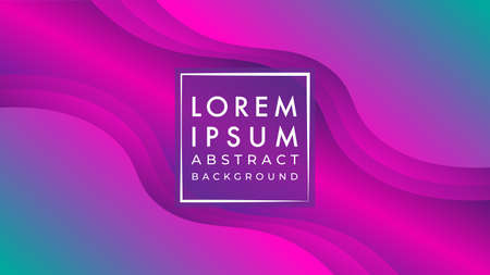Colorful abstract wave background design template. Layered wavy shape vector illustration. Dark...