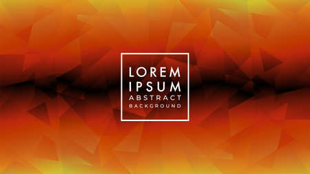 Burnt low poly pattern vector illustration. Abstract background design template.