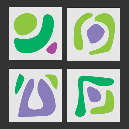 Abstract lines artの写真素材