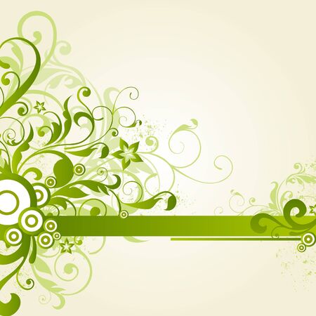 floral backgroundのイラスト素材