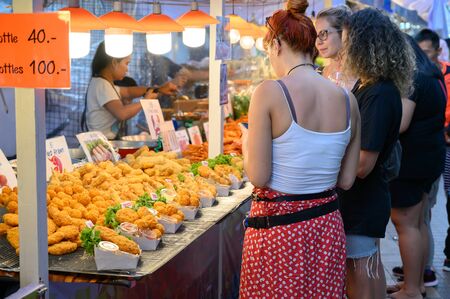 Bangkok Thailand, September 9, 2019 - Street food Thailandのeditorial素材