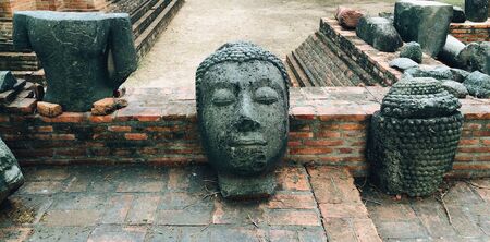 The head of Buddhaの素材