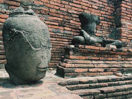 The head of Buddha