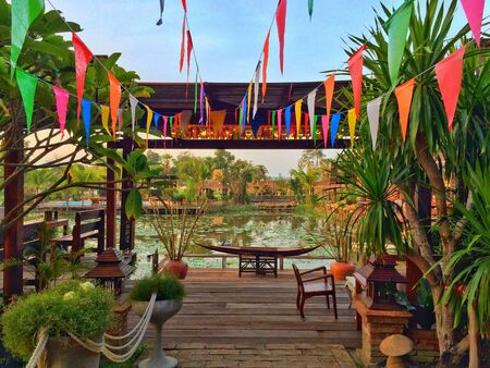 Thai garden decorationの素材