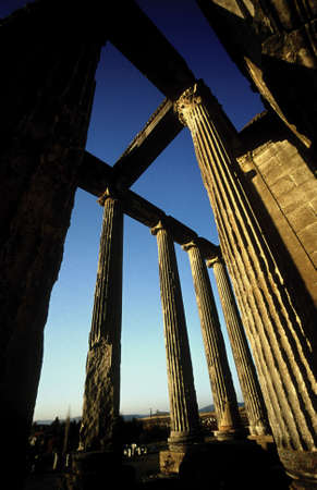 an ancient temple in kutahya Turkeyの写真素材
