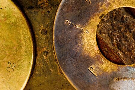dark and grungy metal backgroundの写真素材