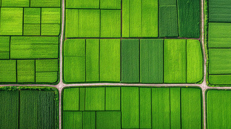 Smart AI-assisted agriculture optimizing irrigation and soil health, ensuring food security and environmental balanceの素材