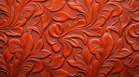 Floral pattern with intricate detailing in vibrant colors.の素材