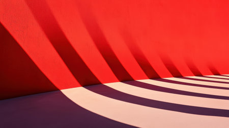 Bold liquid waves in contrasting colors movement captured modern urban setting dramatic shadows high-angle shot, Realistic Photoの素材