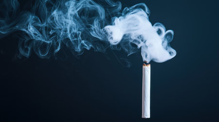 White smoke curling elegantly serene vibe soft natural light eye-level shot minimalist interior background, Realistic Photoの素材