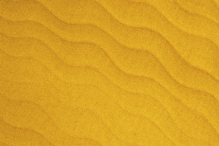 Soft yellow wave is like Beach sand  texture abstract backgroundの写真素材