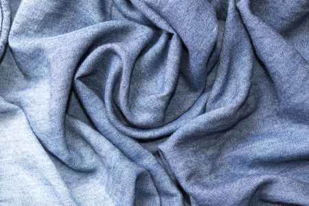 abstract background luxury  circle flower wave or wavy folds of jeans texture