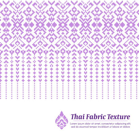 Thai Fabric Texture abstract backgroundのイラスト素材