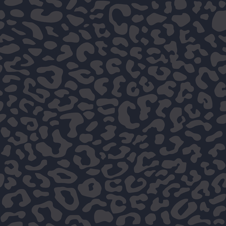 Black tiger panther texture abstract seamless vector pattern backgroundのイラスト素材