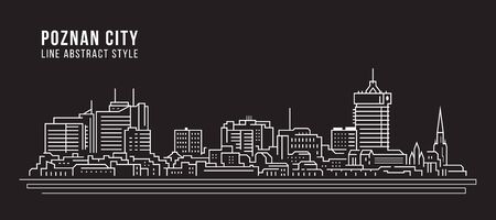 Cityscape Building Line artのイラスト素材