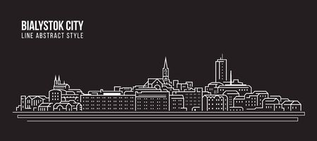 Cityscape Building Line artのイラスト素材