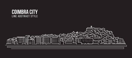 Cityscape Building Line artのイラスト素材