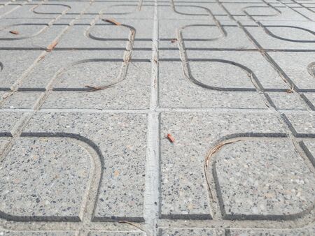 Shape texture Paver stone regular blocksの写真素材