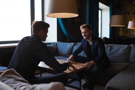Businessmen congratulated themselves on their foresight in keeping out of it in cafe