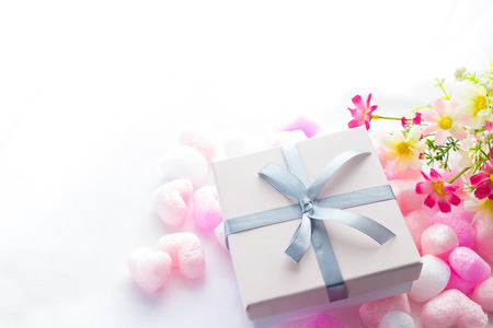 Gift box (Pink)の写真素材