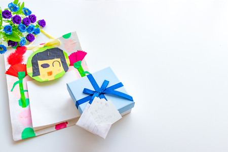 handmade gift for Mother's Dayの写真素材