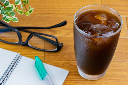 iced coffeeの写真素材