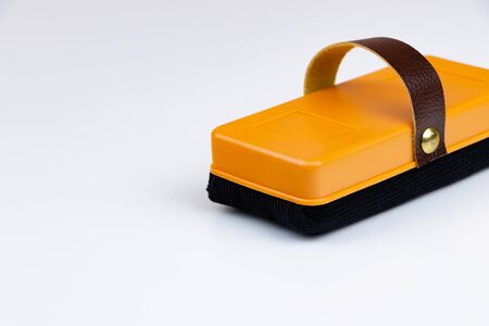 Blackboard Eraser on whiteの写真素材