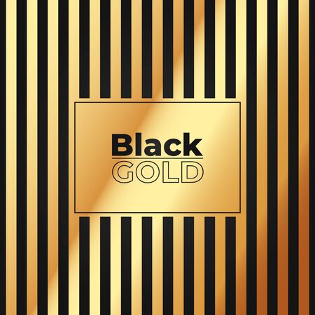 Black Gold Style Banner Backgroundのイラスト素材