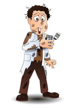 illustration of the office safety watch your step for occupational awareness events posterの写真素材