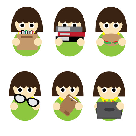 Business Womenのイラスト素材