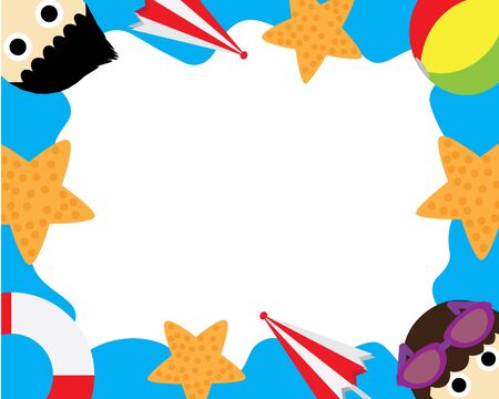 Sea Wallpaperのイラスト素材